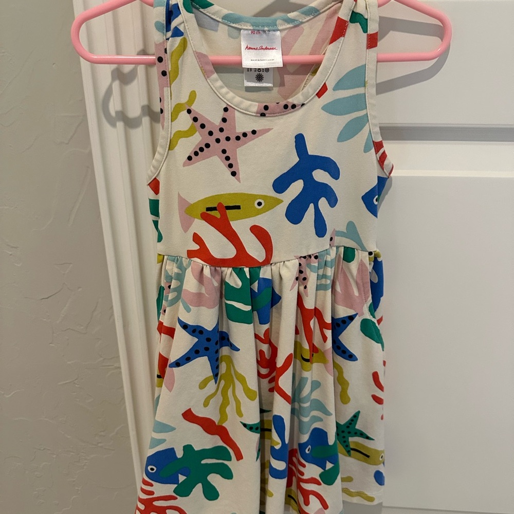 Hanna Andersson Multicolor Sea Life Dress